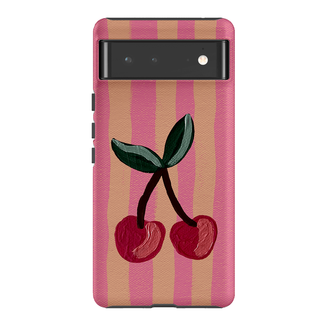 Cherry On Top Printed Phone Cases Google Pixel 6 / Armoured by Amy Gibbs - The Dairy