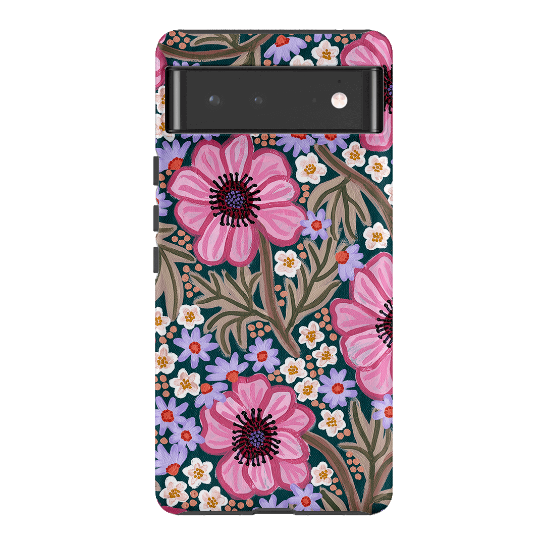 Pretty Poppies Printed Phone Cases Google Pixel 6 / Armoured by Amy Gibbs - The Dairy