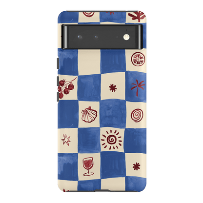 Afternoon Mezze Cornflower Printed Phone Cases Google Pixel 6 Pro / Armoured by Charlie Taylor - The Dairy