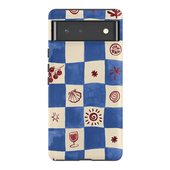 Afternoon Mezze Cornflower Printed Phone Cases Google Pixel 6 Pro / Armoured by Charlie Taylor - The Dairy