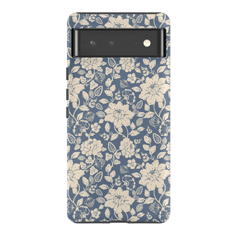 Blue Garden Printed Phone Cases Google Pixel 6 Pro / Armoured by Kasiags Art - The Dairy