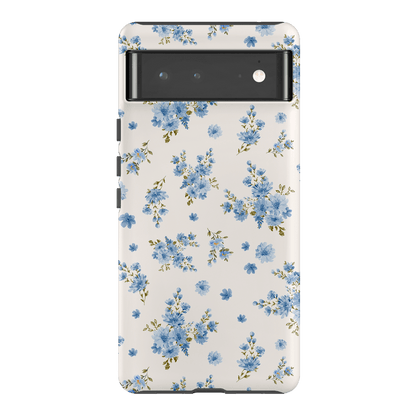 Blue Meadow Printed Phone Cases Google Pixel 6 Pro / Armoured by Kasiags Art - The Dairy