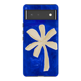 Bleu Palm Printed Phone Cases Google Pixel 6 Pro / Armoured by Charlie Taylor - The Dairy