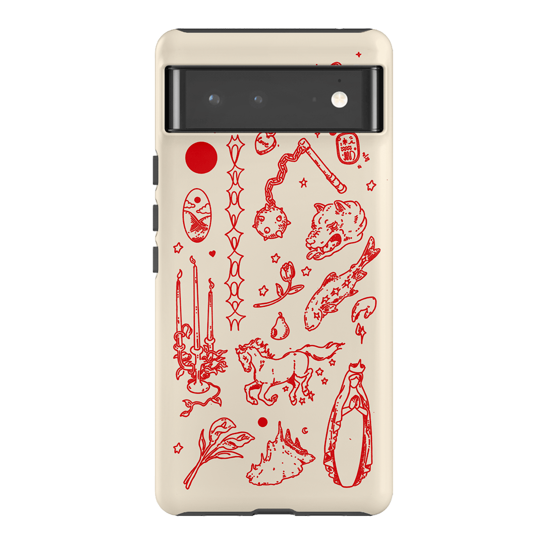 Dreamcore Cream Printed Phone Cases Google Pixel 6 Pro / Armoured by Easty Beasty - The Dairy