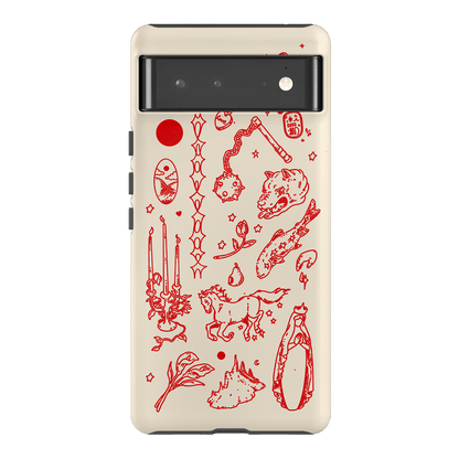 Dreamcore Cream Printed Phone Cases Google Pixel 6 Pro / Armoured by Easty Beasty - The Dairy