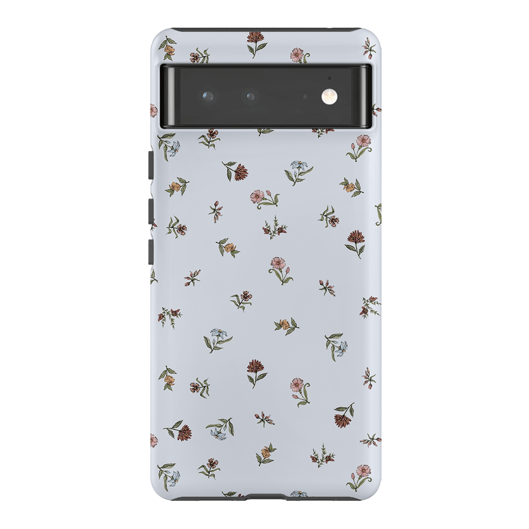 Eggshell Ditsy Printed Phone Cases Google Pixel 6 Pro / Armoured by Veronica Tucker - The Dairy