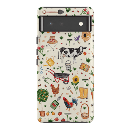 Farm Stay Printed Phone Cases Google Pixel 6 Pro / Armoured by BG. Studio - The Dairy