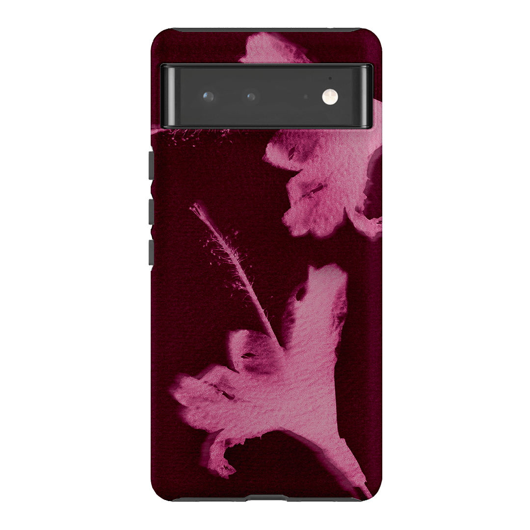 Hibiscus Glow Printed Phone Cases Google Pixel 6 Pro / Armoured by Sally Hungerford - The Dairy