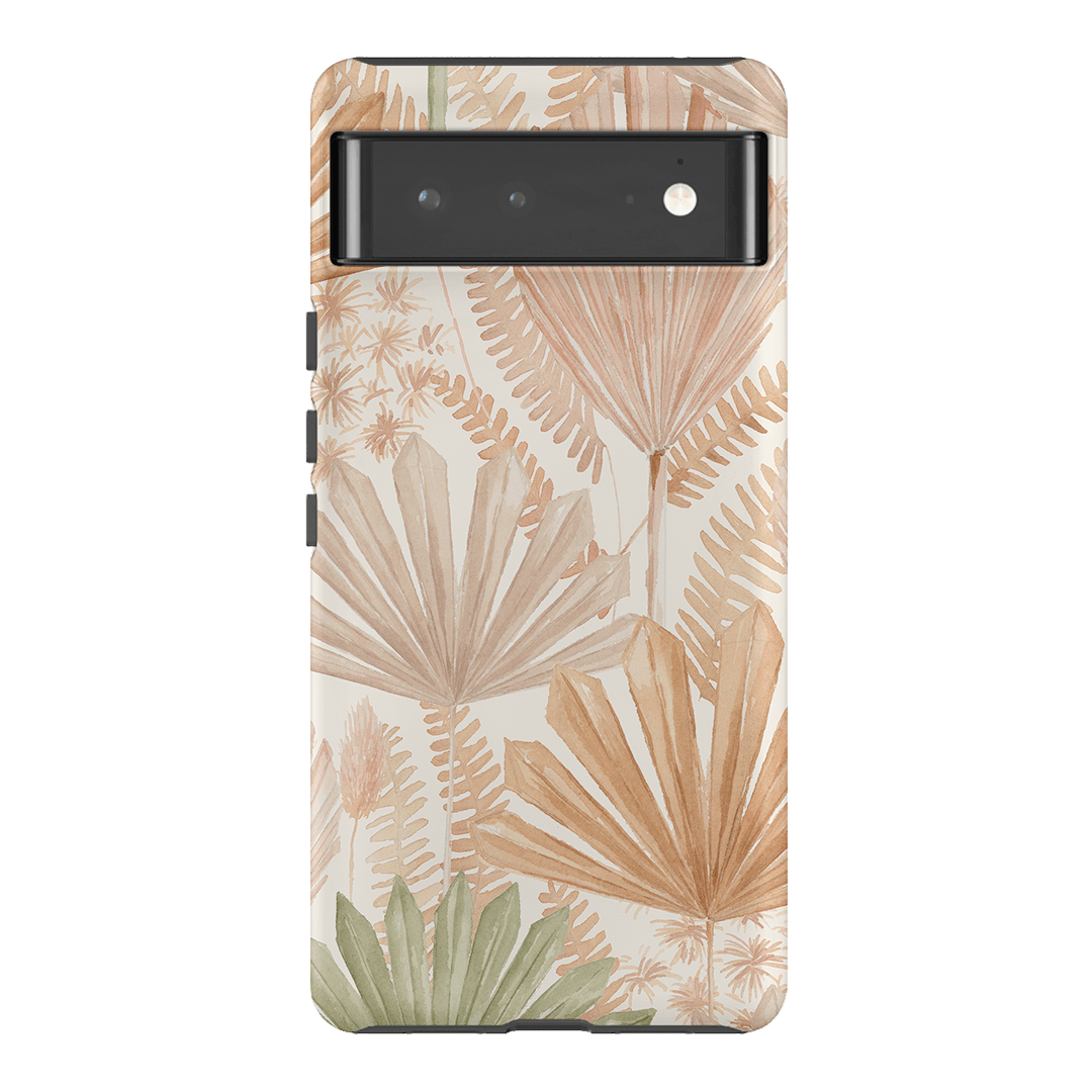 Golden Palm Printed Phone Cases Google Pixel 6 Pro / Armoured by Cass Deller - The Dairy