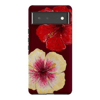 Hibiscus Flower Printed Phone Cases Google Pixel 6 Pro / Armoured by BG. Studio - The Dairy