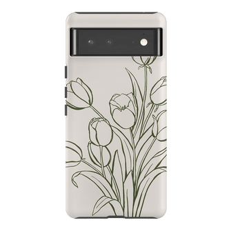 Inked Tulips Printed Phone Cases Google Pixel 6 Pro / Armoured by Typoflora - The Dairy
