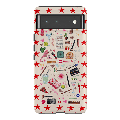 Just A Girl Printed Phone Cases Google Pixel 6 Pro / Armoured by BG. Studio - The Dairy