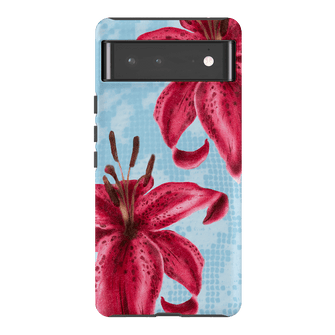 Lillies Printed Phone Cases Google Pixel 6 Pro / Armoured by Sally Hungerford - The Dairy