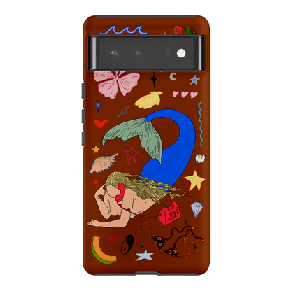 Mermaid Salad Chocolate Printed Phone Cases Google Pixel 6 Pro / Armoured by Easty Beasty - The Dairy