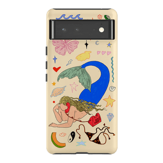 Mermaid Salad Cream Printed Phone Cases Google Pixel 6 Pro / Armoured by Easty Beasty - The Dairy