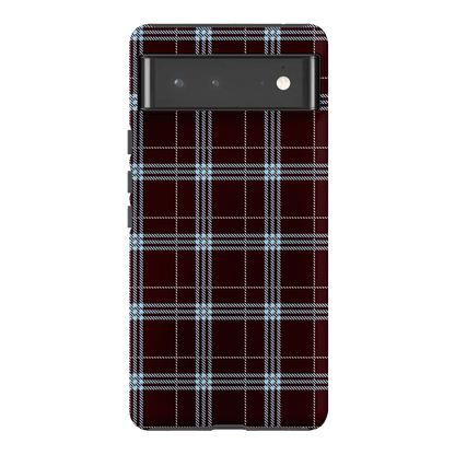 Mocha Plaid Printed Phone Cases Google Pixel 6 Pro / Armoured by The Dairy - The Dairy