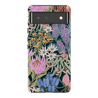 Moonlit Floral Printed Phone Cases Google Pixel 6 Pro / Armoured by Amy Gibbs - The Dairy