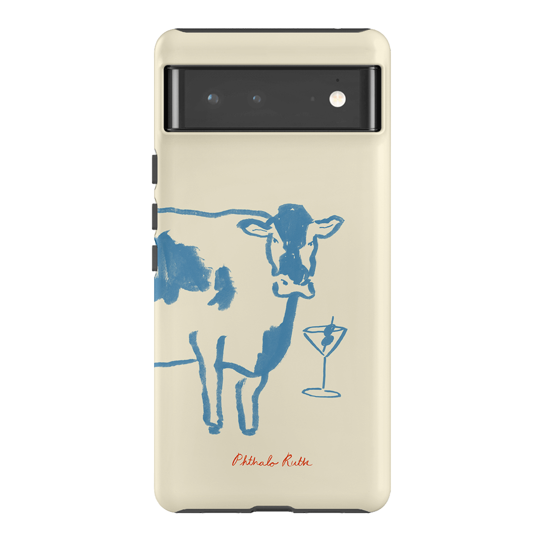 Mootini Blue Printed Phone Cases by Phthalo Ruth - The Dairy