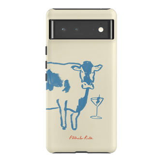 Mootini Blue Printed Phone Cases by Phthalo Ruth - The Dairy