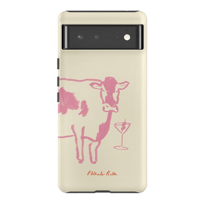 Mootini Pink Printed Phone Cases by Phthalo Ruth - The Dairy