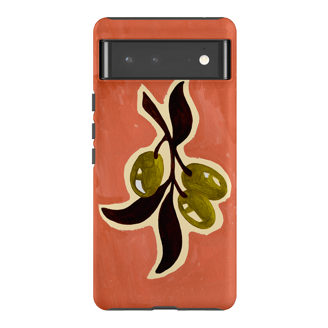 Olives Printed Phone Cases Google Pixel 6 Pro / Armoured by Studio Bon - The Dairy