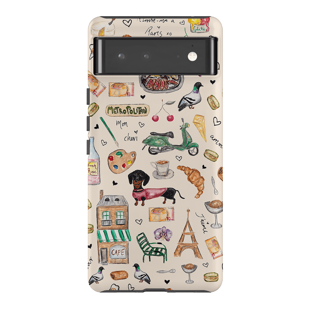 Parisian Daydream Printed Phone Cases Google Pixel 6 Pro / Armoured by BG. Studio - The Dairy
