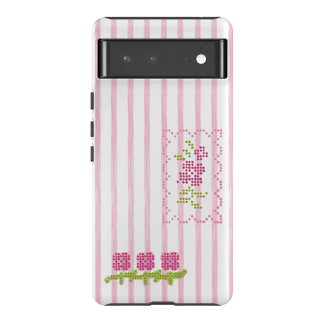 Patchwork Pink Printed Phone Cases Google Pixel 6 Pro / Armoured by Kayla Carr - The Dairy