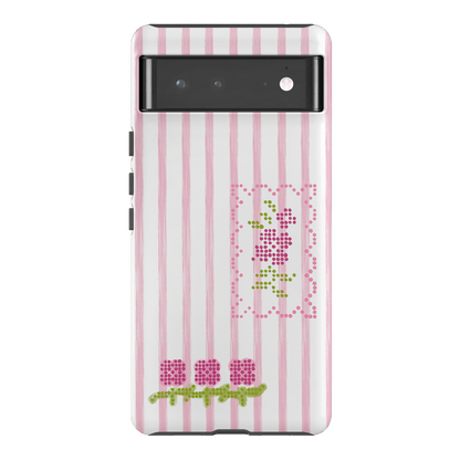 Patchwork Pink Printed Phone Cases Google Pixel 6 Pro / Armoured by Kayla Carr - The Dairy