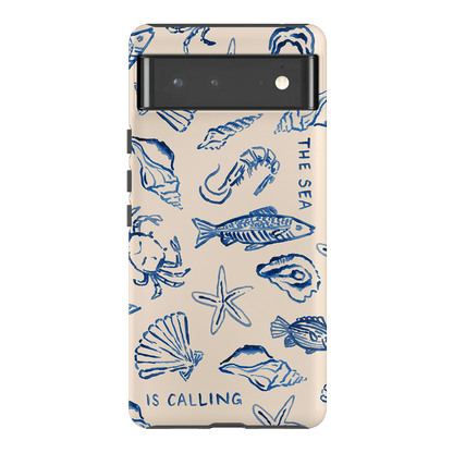 Sea Call Printed Phone Cases Google Pixel 6 Pro / Armoured by Cass Deller - The Dairy