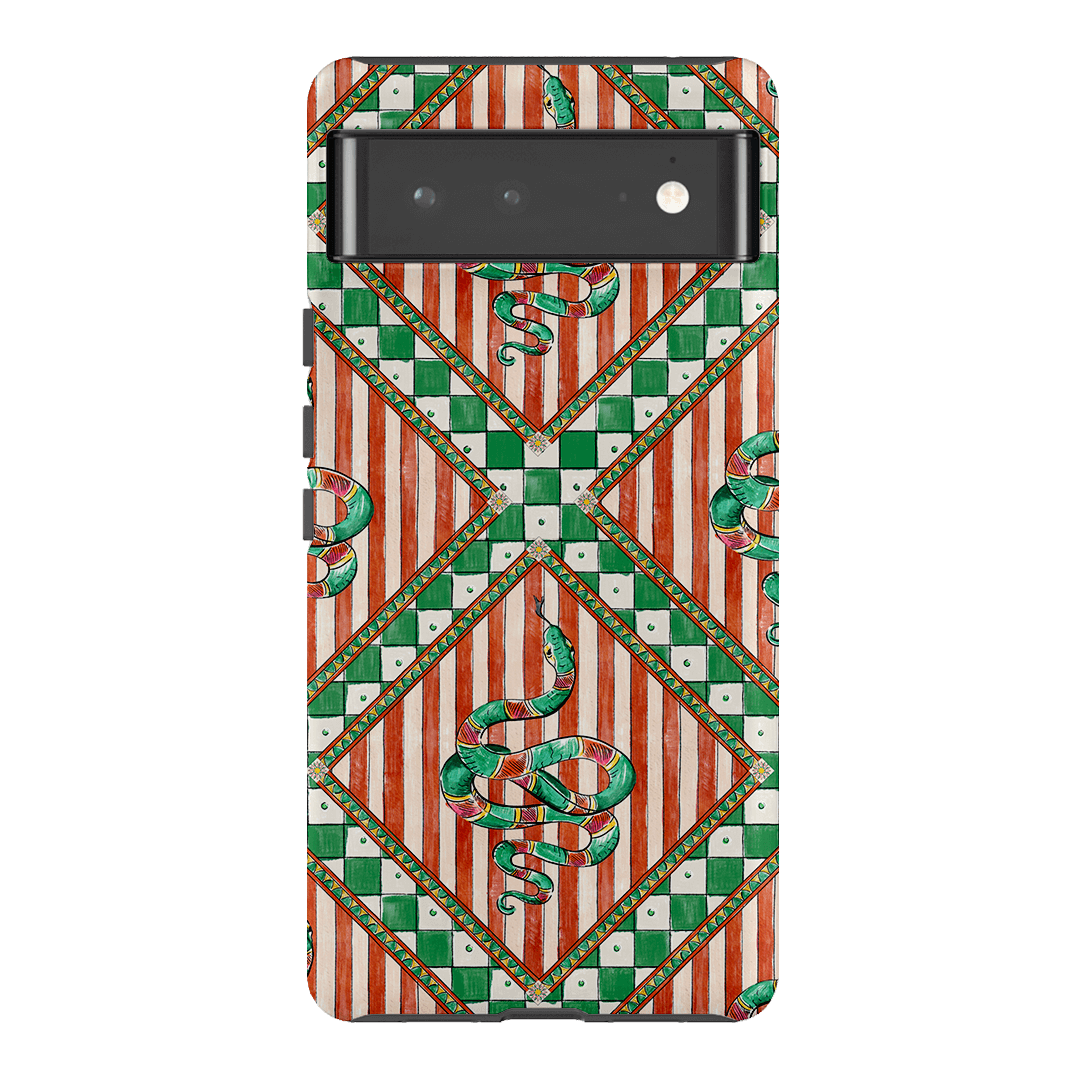 Serpent Printed Phone Cases Google Pixel 6 Pro / Armoured by Fenton & Fenton - The Dairy