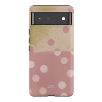 Strawberry Polka Dot Printed Phone Cases Google Pixel 6 Pro / Armoured by Jasmine Dowling - The Dairy