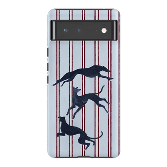 Stripey Hounds Printed Phone Cases Google Pixel 6 Pro / Armoured by Lisa Hu - The Dairy