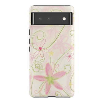 Swirl Pink Printed Phone Cases Google Pixel 6 Pro / Armoured by Kayla Carr - The Dairy