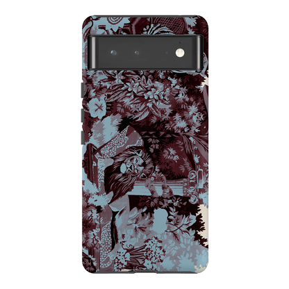 Tippi Blue Printed Phone Cases Google Pixel 6 Pro / Armoured by Desmond & Dempsey - The Dairy