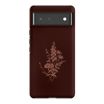 Wildflowers Mocha Printed Phone Cases Google Pixel 6 Pro / Armoured by Typoflora - The Dairy
