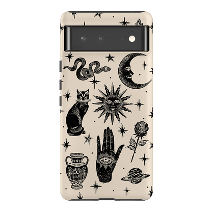 Astro Flash Beige Printed Phone Cases Google Pixel 6 Pro / Armoured by Veronica Tucker - The Dairy