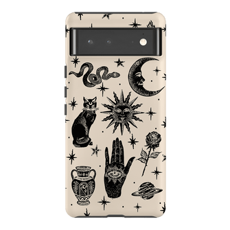 Astro Flash Beige Printed Phone Cases Google Pixel 6 Pro / Armoured by Veronica Tucker - The Dairy