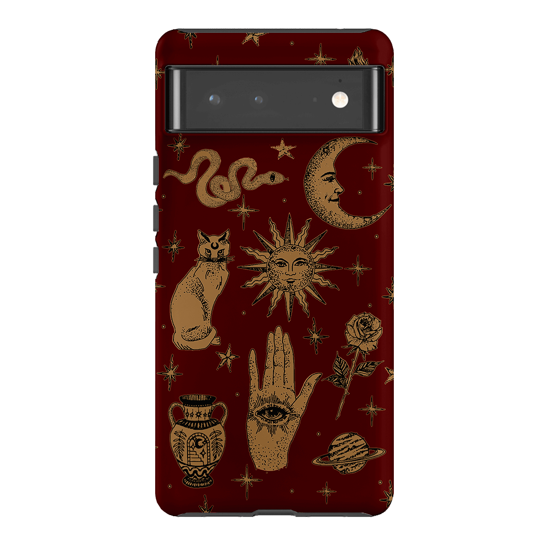 Astro Flash Red Printed Phone Cases Google Pixel 6 Pro / Armoured by Veronica Tucker - The Dairy