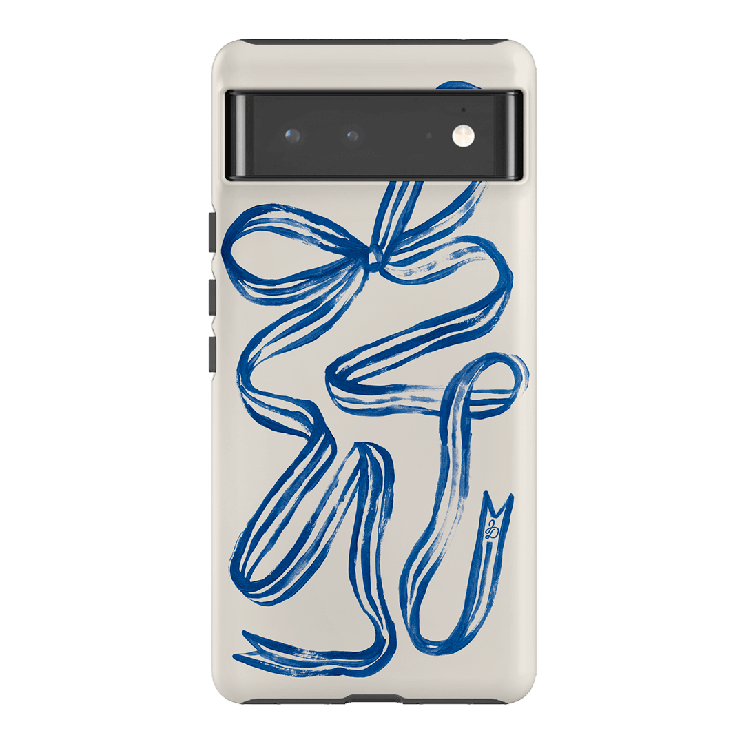 Bowerbird Ribbon Printed Phone Cases Google Pixel 6 Pro / Armoured by Jasmine Dowling - The Dairy