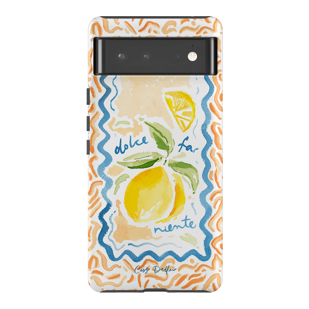 Dolce Far Niente Printed Phone Cases Google Pixel 6 Pro / Armoured by Cass Deller - The Dairy
