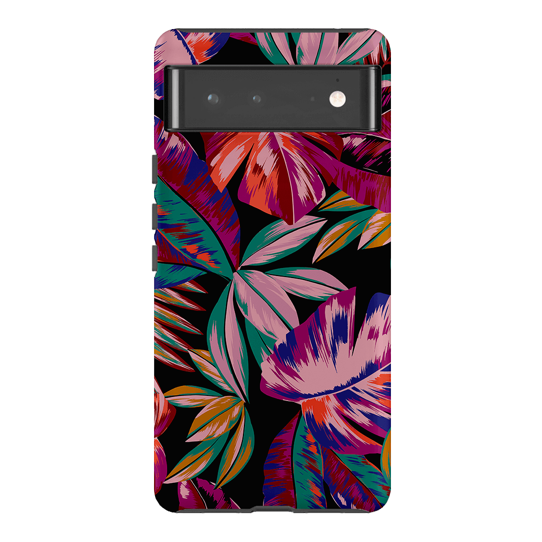 Midnight Palm Printed Phone Cases Google Pixel 6 Pro / Armoured by Charlie Taylor - The Dairy