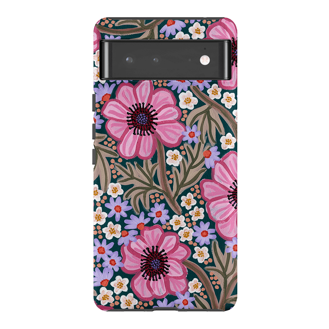Pretty Poppies Printed Phone Cases Google Pixel 6 Pro / Armoured by Amy Gibbs - The Dairy
