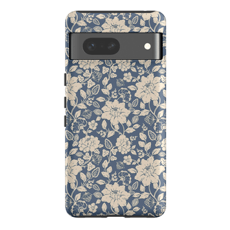 Blue Garden Printed Phone Cases Google Pixel 7 / Armoured by Kasiags Art - The Dairy