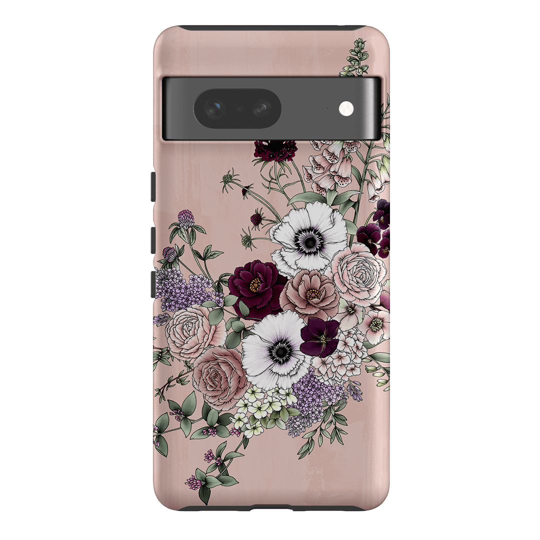 Blush Wildflowers Printed Phone Cases Google Pixel 7 / Armoured by Typoflora - The Dairy