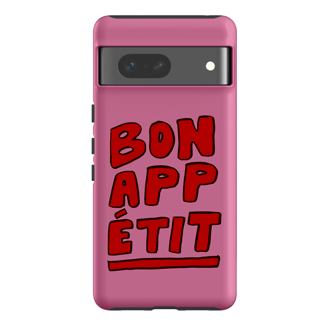 Bon Appetit Red Printed Phone Cases Google Pixel 7 / Armoured by The Dairy - The Dairy