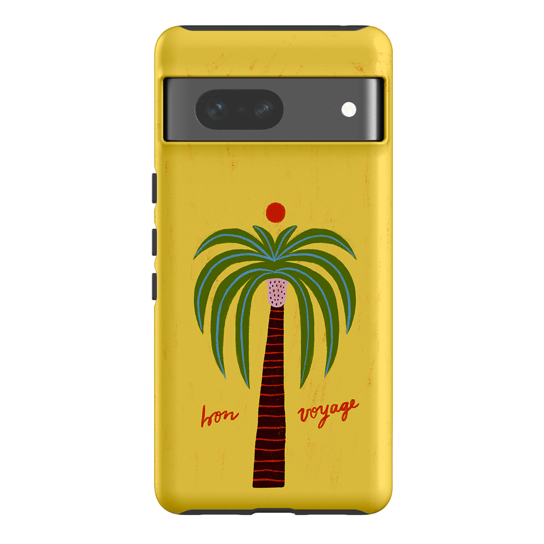 Bon Voyage Yellow Printed Phone Cases Google Pixel 7 / Armoured by Marie Faurrite - The Dairy