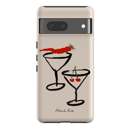 Chilli Cherry Printed Phone Cases by Phthalo Ruth - The Dairy