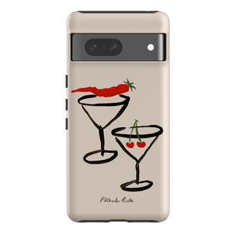 Chilli Cherry Printed Phone Cases by Phthalo Ruth - The Dairy