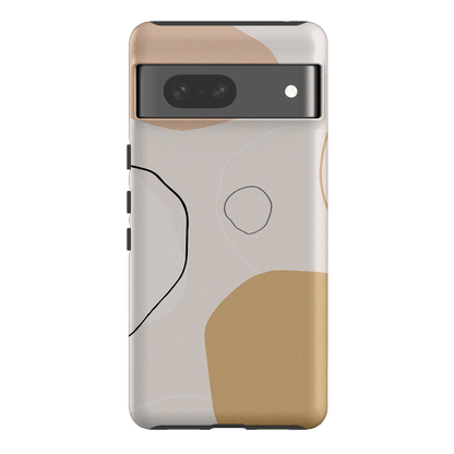 Clay Lines Printed Phone Cases Google Pixel 7 / Armoured by Cass Deller - The Dairy