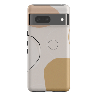 Clay Lines Printed Phone Cases Google Pixel 7 / Armoured by Cass Deller - The Dairy